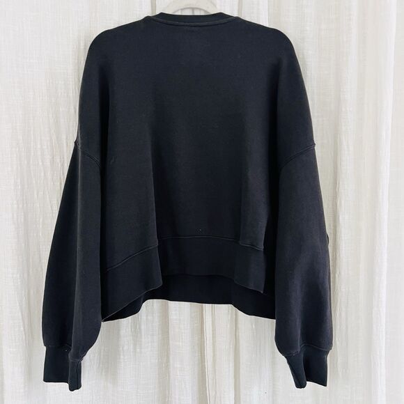 Buc-ee's Black Oversize Sweatshirt Soft Cozy Fun Merch - Womens Size XL - Picture 6 of 7